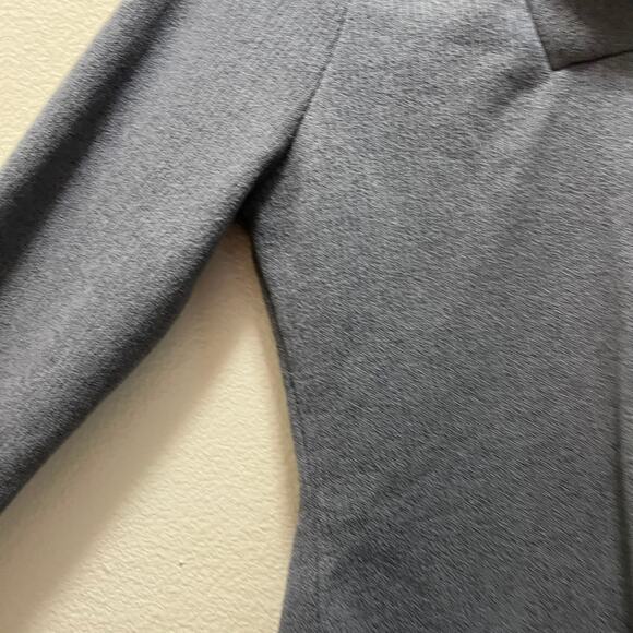 REI Sweater Heather Gray Shawl Collar Long Sleeve Pullover Fleece Sz M - Picture 6 of 10